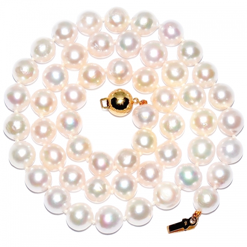 Japanese Akoya Baroque Pearl 7.5-8MM Necklace