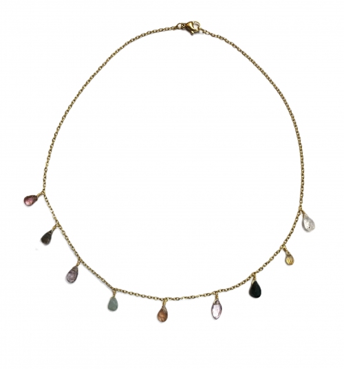 Tourmaline Briolette Necklace