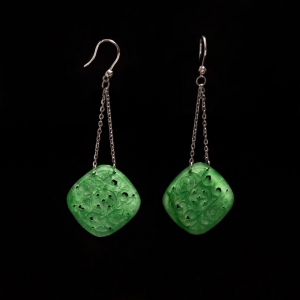 Jade Chain Links Earring